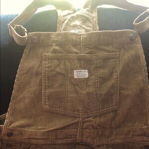 Levi’s Baggy Brown Corduroy Overalls